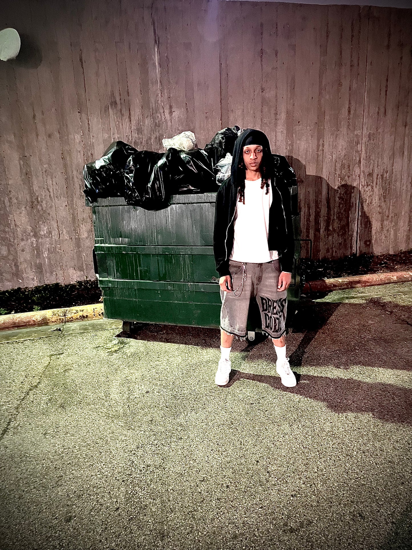 DressCode Grey wash Jorts