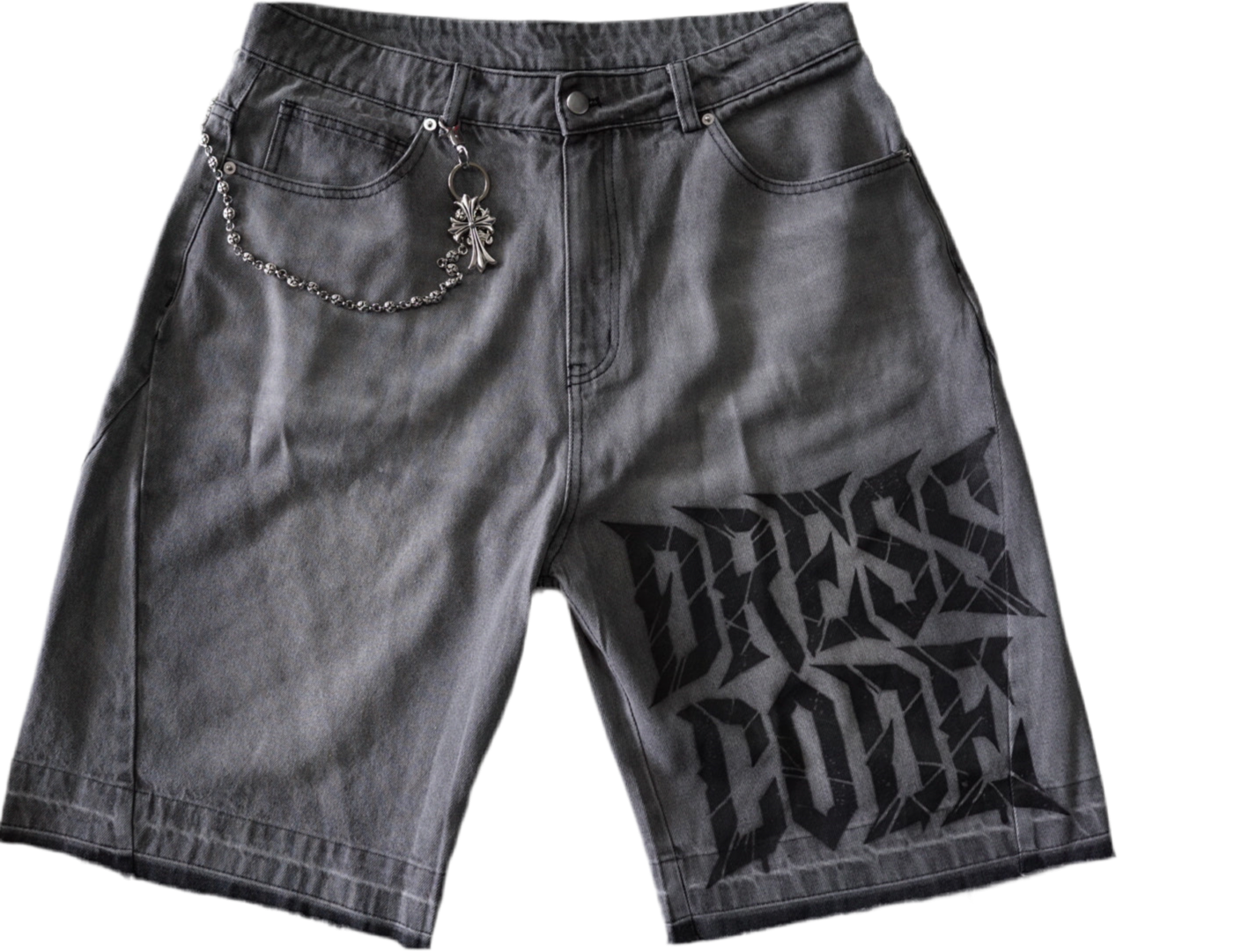 DressCode Grey wash Jorts